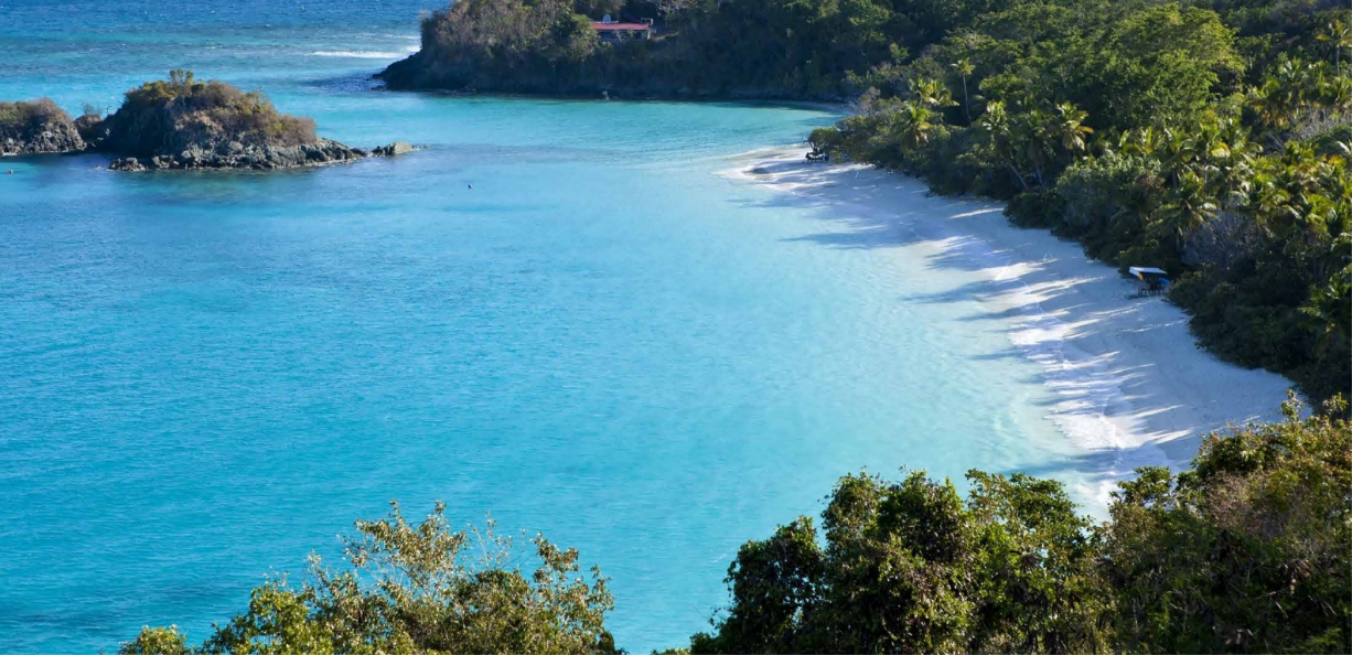 norman island beach